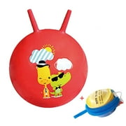 Deer ROBOTIME Hopper Ball Inflatable Bouncy Space Hopper for Toddlers Jump Bouncing Toy Outdoors Indoor Games for Kids Age 3 and Up Pump Included